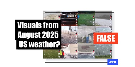Video compilation misrepresents old, unrelated clips as Wyoming hailstorm