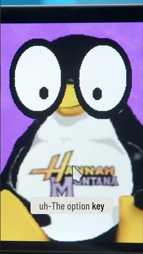Xeyes on Hannah Montana Linux
