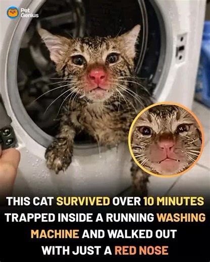 🥺🥺🥺 Please check your cats or any pets on your laundry machines, sometimes they love to hide and sleep there. #catsoftiktok #cat #catslovers