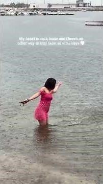 Beautiful and Cute Babe on Beach