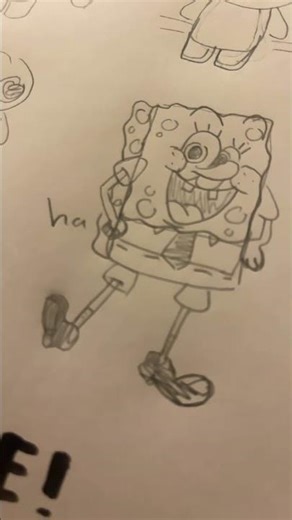 SpongeBob transition #foryou #spongebob #transformation