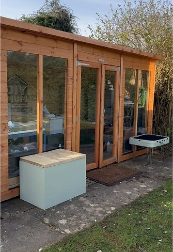 Filing Cabinet - Storage Bench Another charity shop find, this one wa...