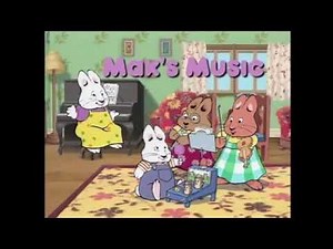 Max and Ruby Max's Music Title Card