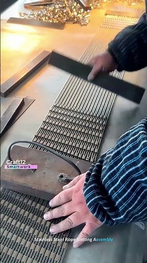 Stainless Steel Rope Netting Assembly