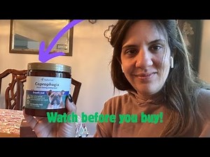 Honest review of this stool eating deterrent for dogs!