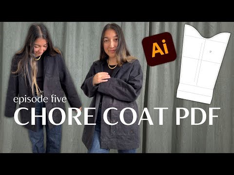 Perfecting PDF Patterns: Chore Coat Edition