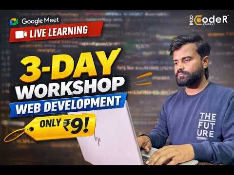 Coding Career Start @ ₹9 Only | Web Development Workshop