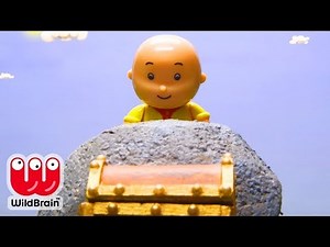 Caillou Full Animation | Caillou Treasure Chest | Watch Caillou Stop Motion Episodes 🎨 Crafty Kids