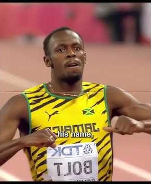 Bolt Easily Breaks World Record#running #foryou #sports