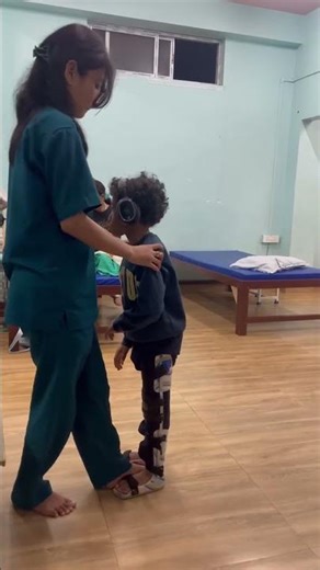Balancing & core strengthening exercises with physioball .. our shillong boy dame improved alots