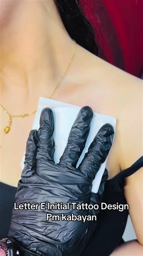 Letter E Initial Tattoo Design Pm Kabayan#tattoo #ofw #philippines 🇵🇭🇵🇭🇵🇭