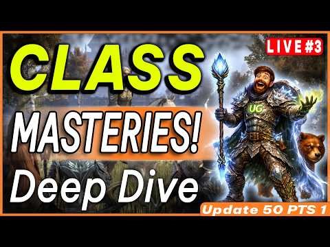 🔴ESO PVP + Class Masteries = OP?!? Class masteries showcase and testing ESO PvP Builds - Update 50