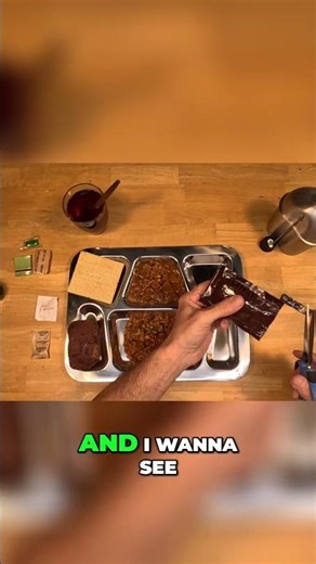 MRE Cheese Disaster The Grossest Food You'll Ever See!