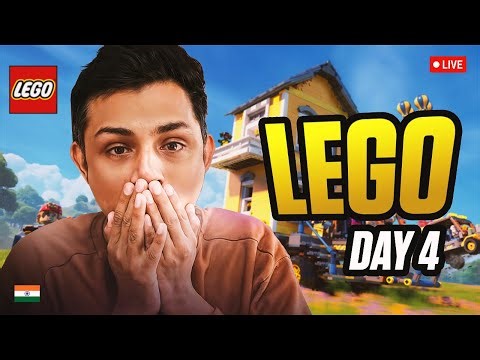 LEGO Fortnite x Ninjago Update | Day 4 LIVE | LEGO Fortnite India