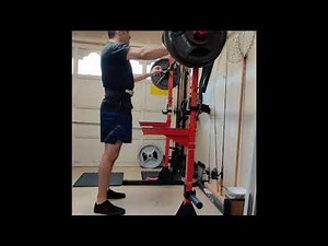 CAP Power Rack Stability Demo (325lbs)