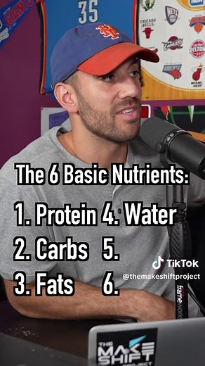 Naming The 6 Basic Nutrients For Humans!! Can Zach Do It?! #fyp #food #nutrients #trivia #guessinggame #water