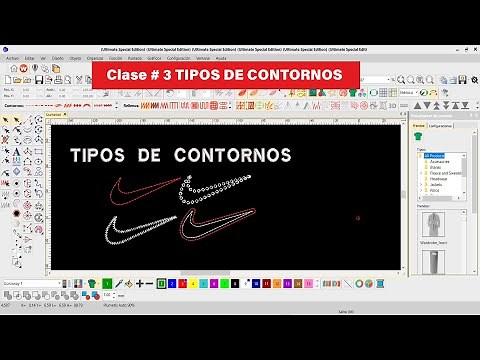 Lección 3: Wilcom EmbroideryStudio e4.2 Tipos de Contornos