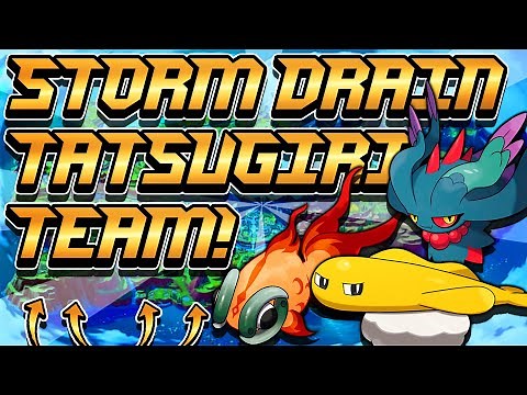 Storm Drain Tatsugiri Team is Amazing! - Pokémon Scarlet & Violet Competitive Ranked Double Battles