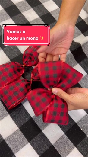Tutorial: Cómo Hacer un Moño Navideño Paso a Paso