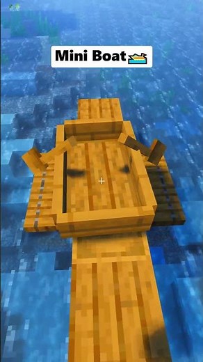 This Tiny Minecraft Boat Actually Works!