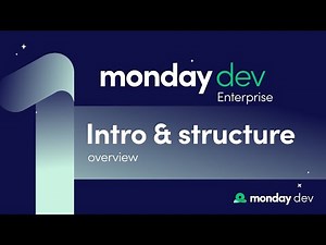 monday dev: Enterprise - Part 1 - 'Intro & structure' | monday.com webinars