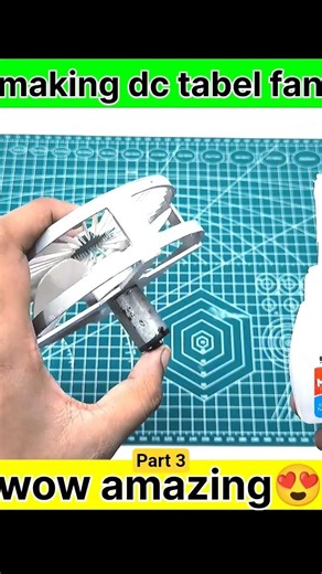 Making Portable Table Fan #shorts