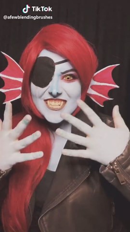 Undyne Cosplay Transformation Tutorial