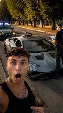 MI FERMA LA FINANZA IN LAMBORGHINI… È FINITA MALISSIMO 😳