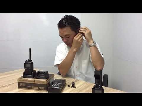 SR720.820対応 blueetooth ヘッドセット SSM-BT10【三和システムサービス社長の商品紹介動画 2】デジタル簡易無線 Standard Horizon(スタンダード・八重洲無線)