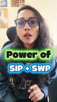 How to Retire Rich: The Power of SIP + SWP Explained 💰 #financereels #financialplanning #sip #swp