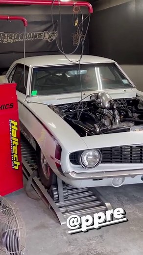 27K views · 437 reactions | Ben’s big block pro-charged Camaro back...