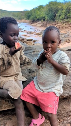 Children sitting together brings pure joy — full of love, unity, and beautiful moments #villagelife