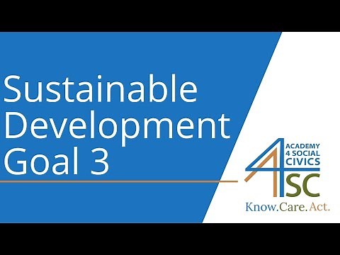 Sustainable Development Goal 3: Good Health and Well-Being - SDG Series | Academy 4 Social Change