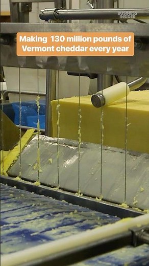 Vermont cheddar is this 100-year-old creamery's claim to fame. #Cheddar #Vermont #Cheese