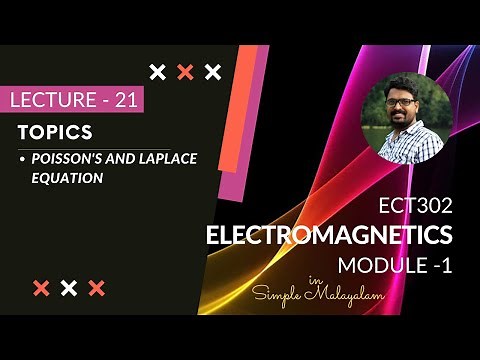 Poisson's & Laplace Equation | EM - Module 1 | Lecture 21