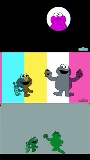 Sesame Street Cookie Monster Brup Intro Logo Sponsored By Klasky Csupo 2001 Effects #shortsfeed