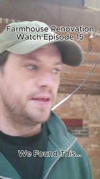 We found a hidden fireplace… Watch now! ☝🏻 (Ep. 15)