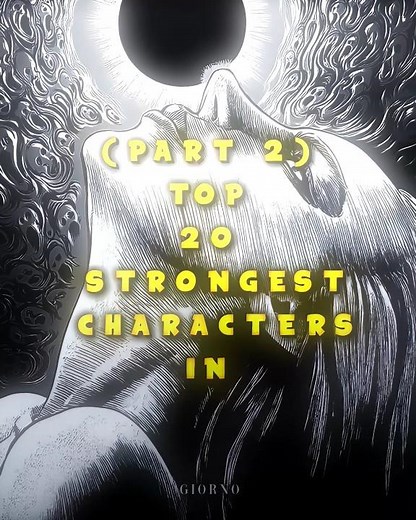 Top 20 strongest characters in Berserk ☠️ - 【Berserk Manga Edit】