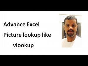 Excel VBA Malayalam Tutorial (picture lookup like vlookup )