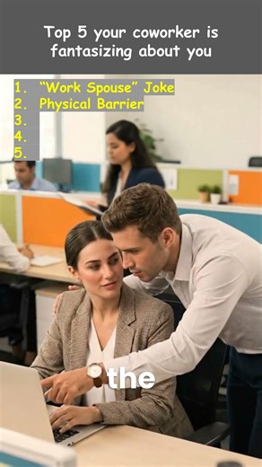 💼 5 Signs Your Coworker Is Fantasizing About You 🔥