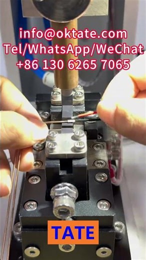 Präzisions Punktschweißmaschine für Automotor Kupferdraht Demonstration und Einrichtung 2025