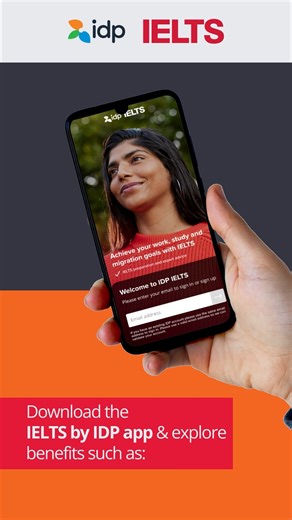 2.3K views | Worried about your IELTS preparation? The IELTS by IDP app is your one-stop solution. Access free preparation material, practise with interactive quizzes, book your test easily, and check your band score anytime — all in one place. Download the app today and take control of your IELTS journey. Success starts here. Download: https://ielts.idp.com/lp/ielts-by-idp-app #IELTSbyIDP #IELTSPrep #StudyAbroad #TestReady #IDPEducation | IELTS Essentials from IDP | Facebook