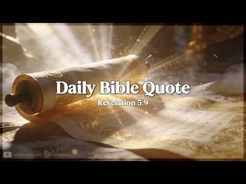 Revelation 5:9 - Daily Bible Verse & Christian Inspiration | March 17, 2026