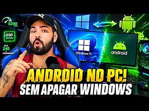 🔥 INSTALL ANDROID ON YOUR WINDOWS PC IN DUAL BOOT! Android Gamer ROOT + Game Mapping 🚀