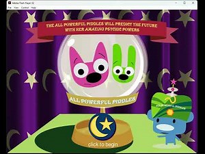 Smilebox - Hoops and Yoyo - All Powerful Piddles Template (RARE)