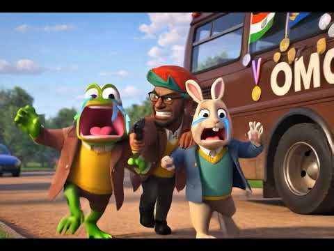 Pepe and Buster kidnapped by ESL FNF Pedo and taken to Omori Bus