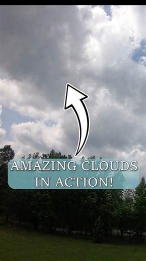 Clouds in Motion, the sky comes alive when pushed in fast forward