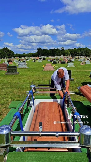 The Conclusion of a Committal Service. #FYP #Wilbert #foryou #casketlowerin #Ovation #fypシ #vaultsealing #Venetian #cemeterytok #grave #graveyardtok #equipment #cemetery #burial #vault #committalservice #graveside #graveyard #vaultcart #WilbertVenetian #Funeral #graveside