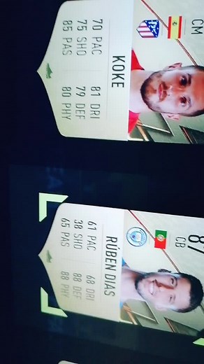 Football Video Game Player Cards Showcase