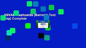 ASVAB Flashcards (Barron's Test Prep) Complete